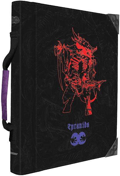 Mappe - Warhammer 40,000 (40k): Codex Book Folio - Tyranids - Ultra Pro #16444 - !terninger & Tilbehã¸r