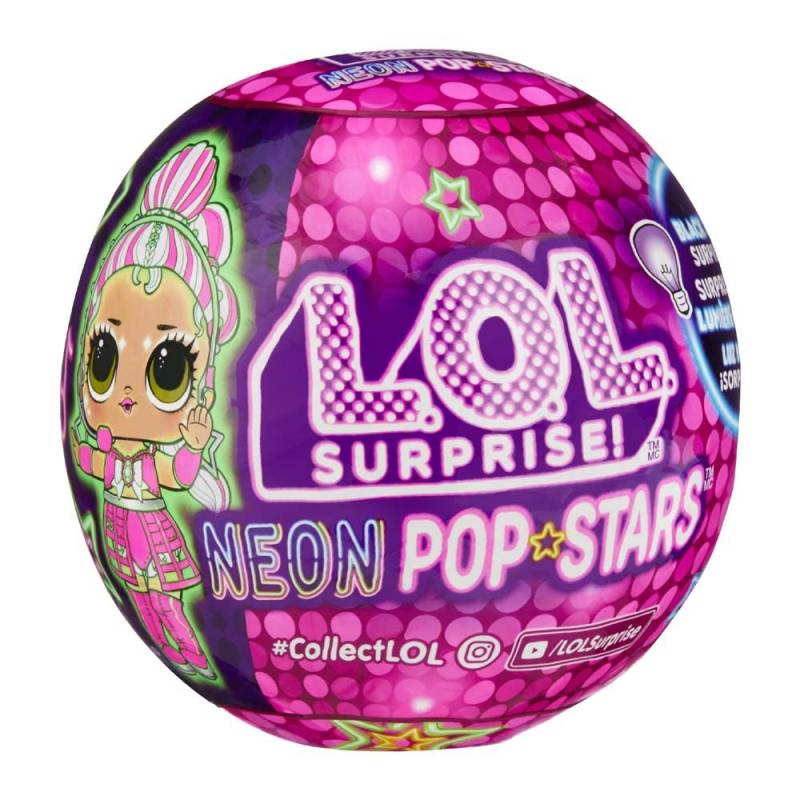 Lol Surprise Neon Pop Stars Tot Dukker - L.o.l.