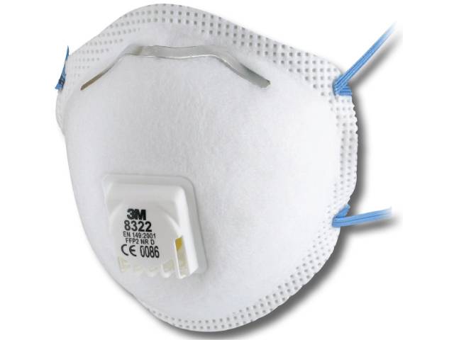 Filt Halvmask 3m 8322 Ffp2v - 3m Sikkerhed