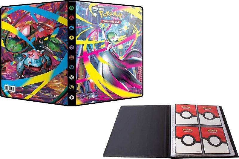 Mappe - Pokemon - Me01 - Mega Evolution: Base Set - Album - 4-Pocket (holder 80 Kort + 4 Oversized Kort) Ultrapro #16085 - !kort Tilbehã¸r
