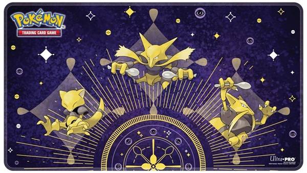 Pokemon Spillemã¥tte (playmat) - Abra Evolutions - Stitched Playmat - Abra, Kadabra, And Alakazam - Ultra Pro #16217 - !kort Tilbehã¸r