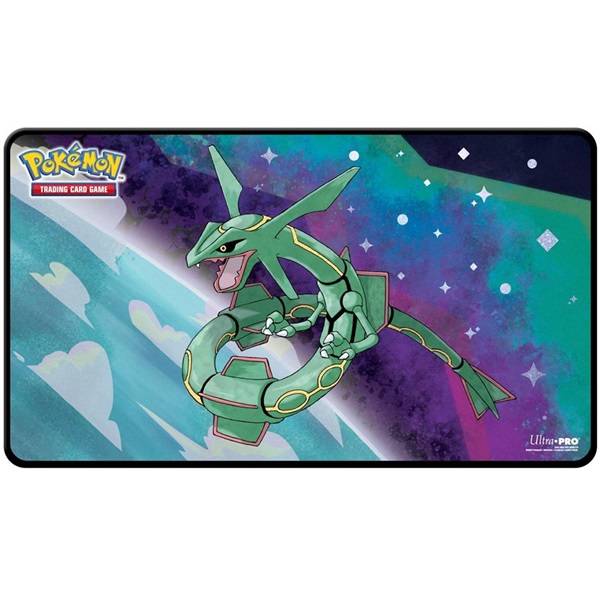 Pokemon Spillemã¥tte (playmat) - Foil - Rayquaza - Ultra Pro #16426 - !kort Tilbehã¸r