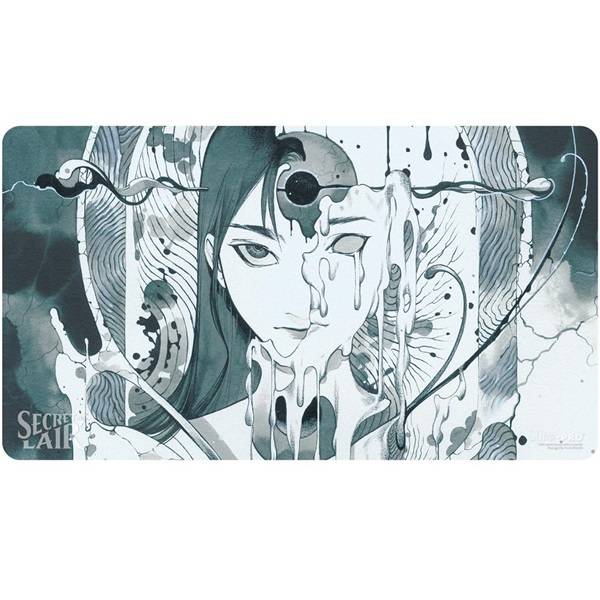 Magic Spillemã¥tte (playmat) - Secret Lair Camp Totally Safe Superdrop - Deep Thoughts, Deep Feelings (peach Momoko): Aetherize - Ultra Pro #38333 - !kort Tilbehã¸r