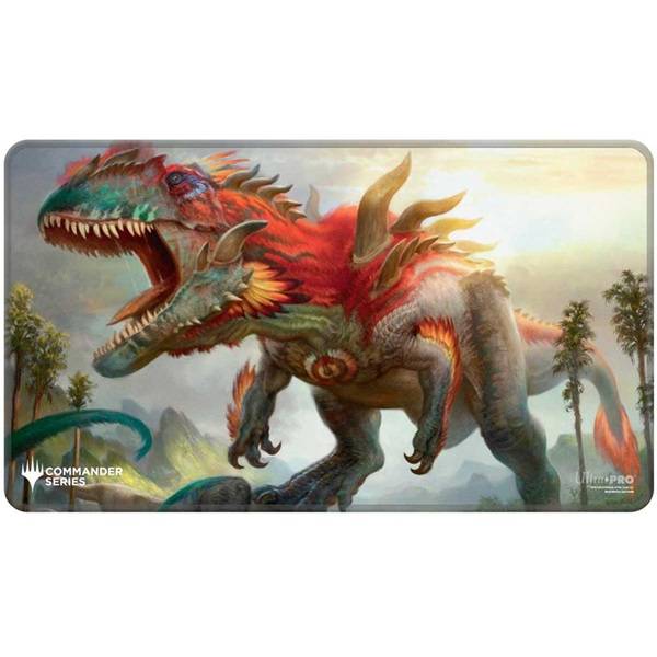 Magic Spillemã¥tte (playmat) - Premium (stitched Edges) - Commander Series Release 4: Gishath - Ultra Pro #38467 - !kort Tilbehã¸r