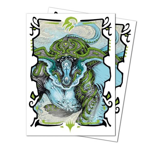 105 Lommer! Magic Tarkir: Dragonstorm: Ureni, The Song Unending - Apex Matte Deck Protector Sleeves - Ultra Pro #38812 - !kort Tilbehã¸r