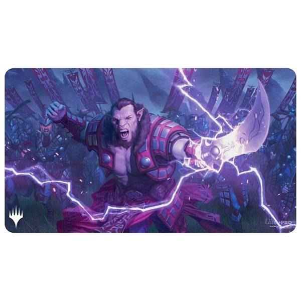 Magic Spillemã¥tte (playmat) - Tarkir: Dragonstorm Commander - Zurgo Stormrender (mardu Surge) - Ultra Pro #38832 - !kort Tilbehã¸r