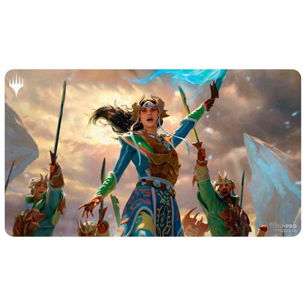 Magic Spillemã¥tte (playmat) - Tarkir: Dragonstorm Commander - Eshki, Temurâs Roar (temur Roar) - Ultra Pro #38833 - !kort Tilbehã¸r