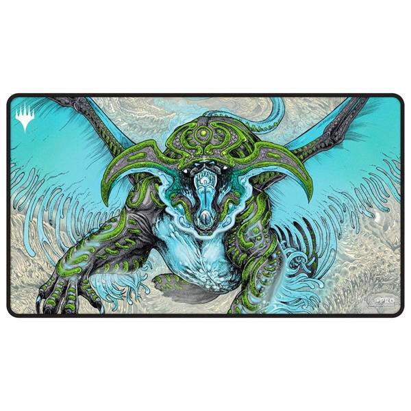 Magic Spillemã¥tte (playmat) - Tarkir: Dragonstorm - Premium (black Stitched): Ureni, The Song Unending - Ultra Pro #38848 - !kort Tilbehã¸r