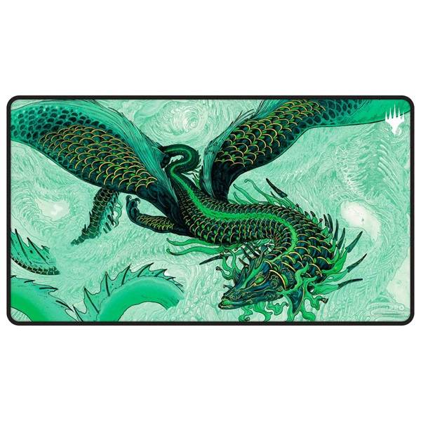 Magic Spillemã¥tte (playmat) - Tarkir: Dragonstorm - Premium (black Stitched): Teval, Arbiter Of Virtue - Ultra Pro #38851 - !kort Tilbehã¸r