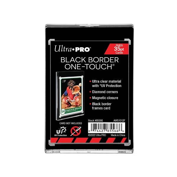 Ultra Pro One-Touch Magnetic Holder - Black Border Standard Size (2,5" X 3,5") 35pt Uv - Sleeves #85566 -Uv - !kort Tilbehã¸r