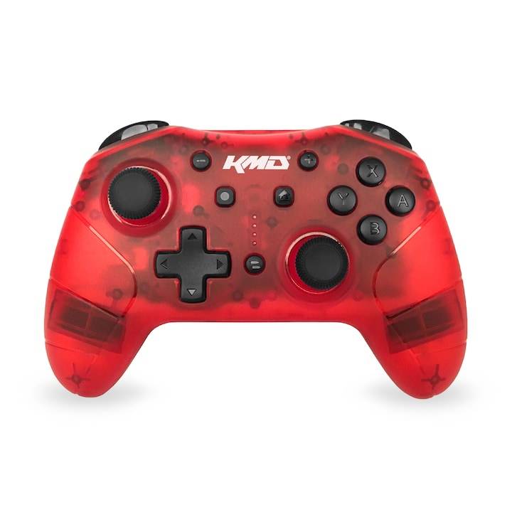 Kmd Nintendo Switch Pro Trådløs Controller Rød - Geekd.dk