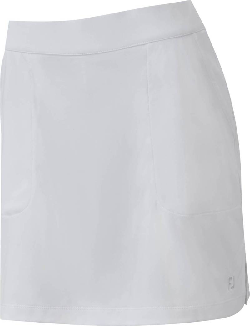 Footjoy Interlock Solid Skort - Regular Dame Nederdel - White - Str. Xl / Normal