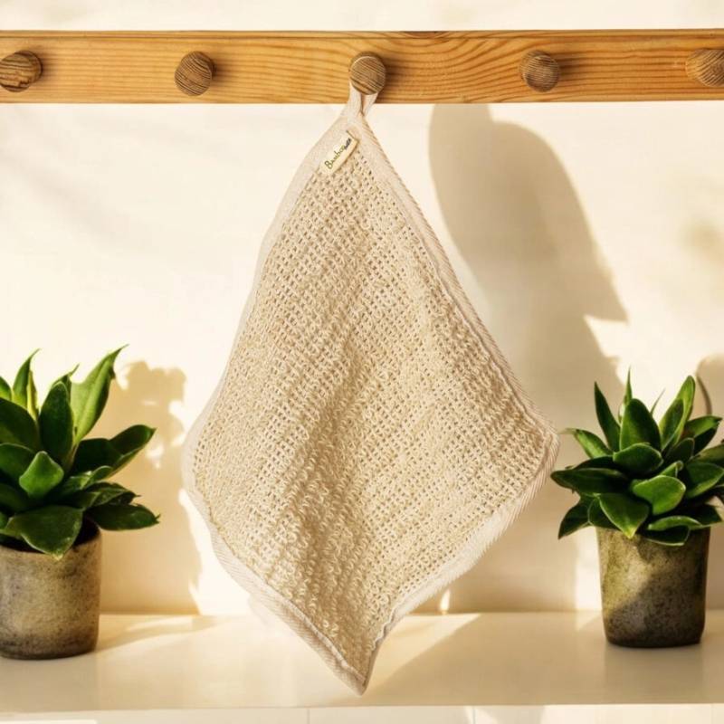 Sisal Vaskeklud - Zero Waste Body Towel - Skuresvamp - Bambus Switch - Studiobuus