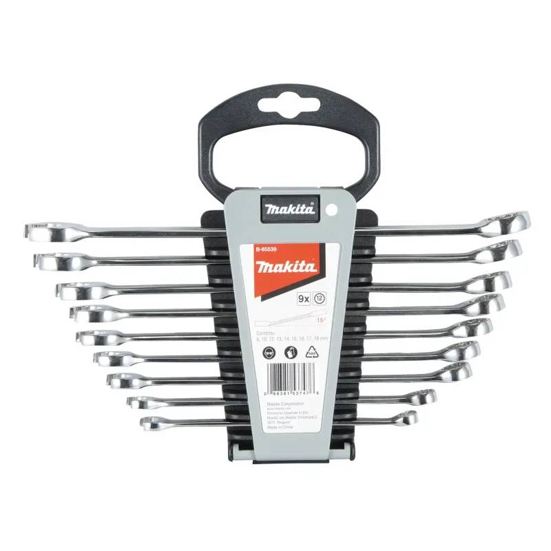 Makita Ringgaffelnøgle Sæt M/9 Stk. - B-65539
