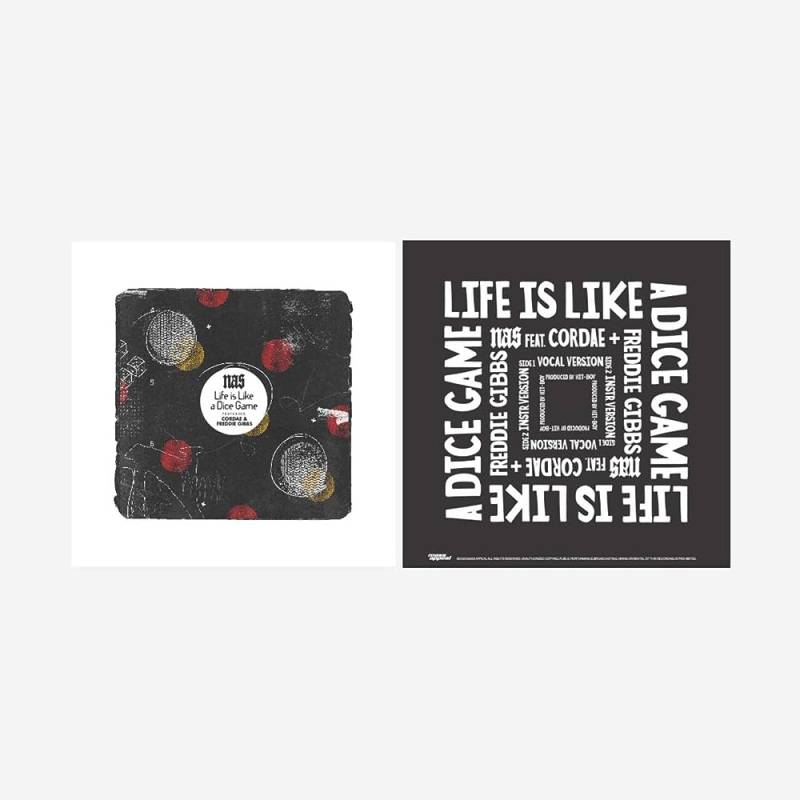 Nas - Life Is Like A Dice Game 7'' (vinyl, Single)