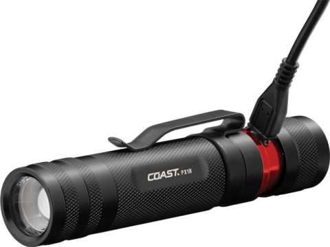 Coast Px1r Genopladelig Håndlygte (460 Lumen) - I Blisterpakning