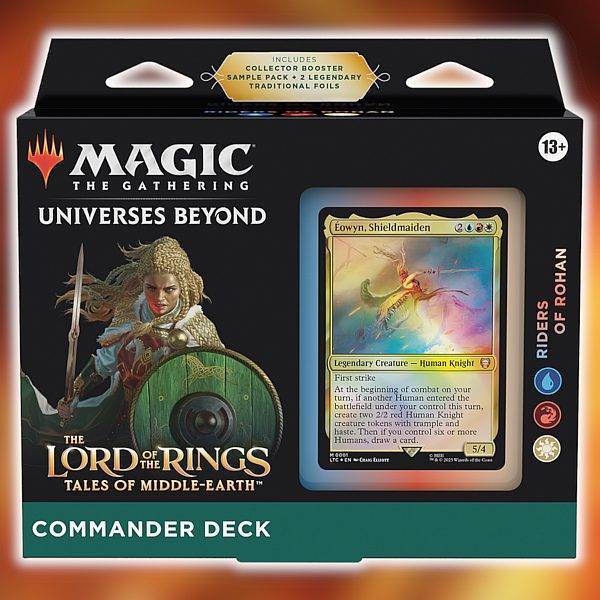 The Lord Of The Rings: Tales Of Middle-Earth - Commander Deck: Riders Of Rohan - Universes Beyond: Lotr: Tales Of Middle-Earth