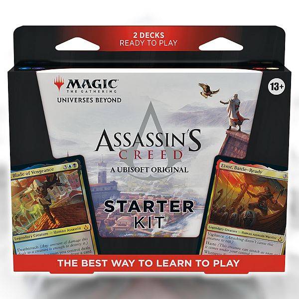 Universes Beyond: Assassin's Creed - Starter Kit 2024 - 2 Decks Pã¥ 60 Kort - Perfekt Til Nye Spillere