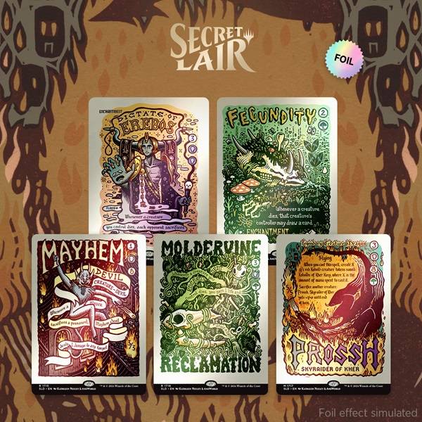 Secret Lair Drop Series (2024): Summer Superdrop: Prints Of Darkness (foil)