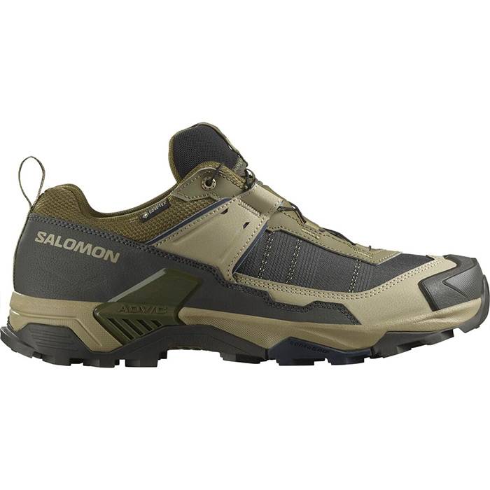 Salomon X Ultra 5 Gtx Herre / Mænd, Martini Olive/G.green-46 2/3 / Uk 11,5 - Vandresko