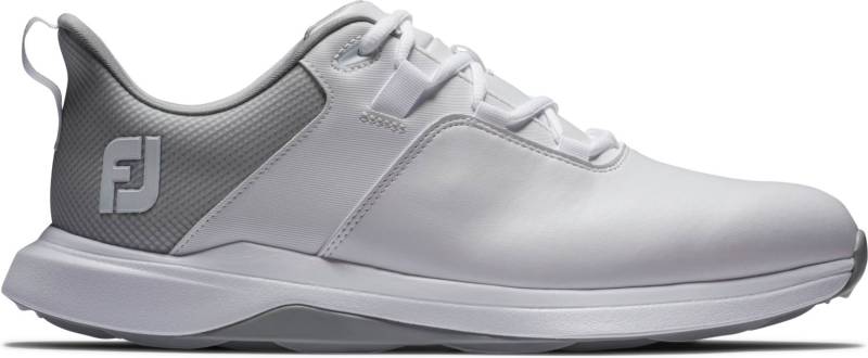 Footjoy Prolite Vandtætte Herre Golfsko Uden Spikes - White/Grey - Str. 46 Normal