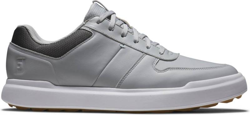 Footjoy Contour Casual (2024) Vandtætte Herre Golfsko Uden Spikes - Grey/White - Str. 42 1/2 Normal