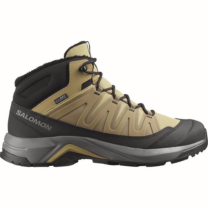 Salomon X-Adventure Coldrush Winter Wp Herre / Mænd, Kelp/Black/Pewter-44 2/3 / Uk 10 - Vintersko, Vinterstøvler