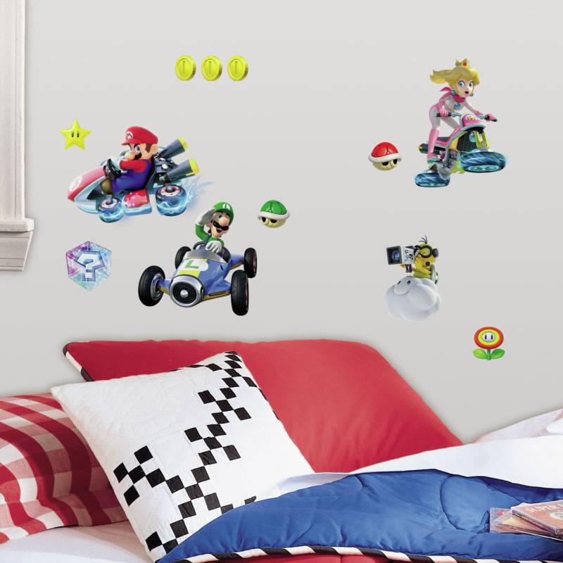 Nintendo Mario Kart 8 Wall Stickers - Roommates