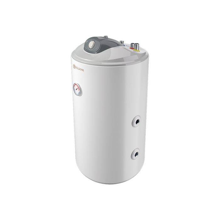 Varmtvandsbeholder - 80 L - Stor Spiral - Til Varmepumper