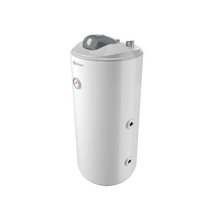 Varmtvandsbeholder - 100 L - Stor Spiral - Til Varmepumper