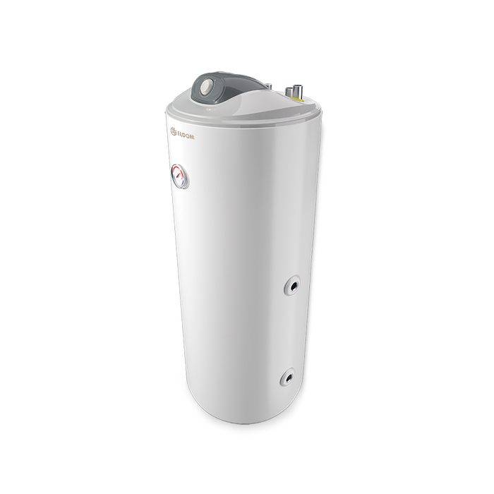 Varmtvandsbeholder - 120 L - Stor Spiral - Til Varmepumper