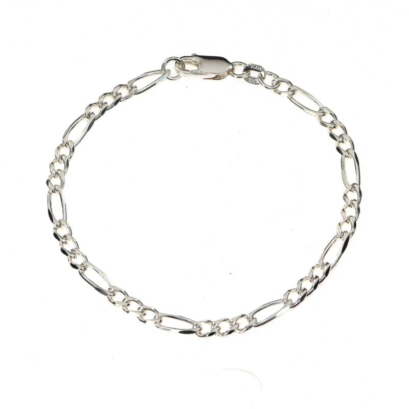Armbånd, Figaro Kæde, Sterlingsølv, 16-20 Cm/3,5 Mm - Spain