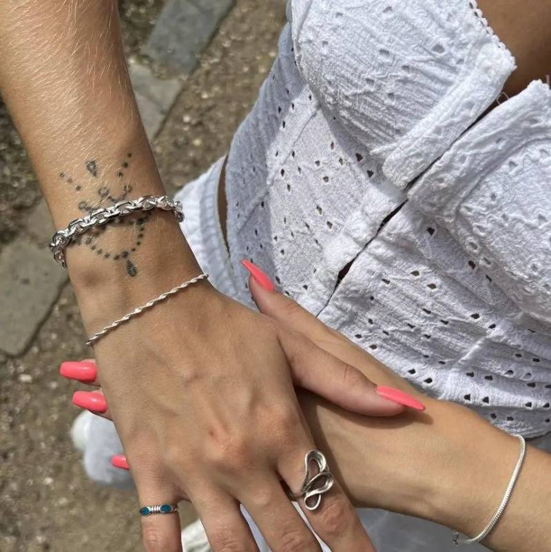 Armbånd, Singapore Kæde, Sterlingsølv, 2,1 Mm Bredt - Spain