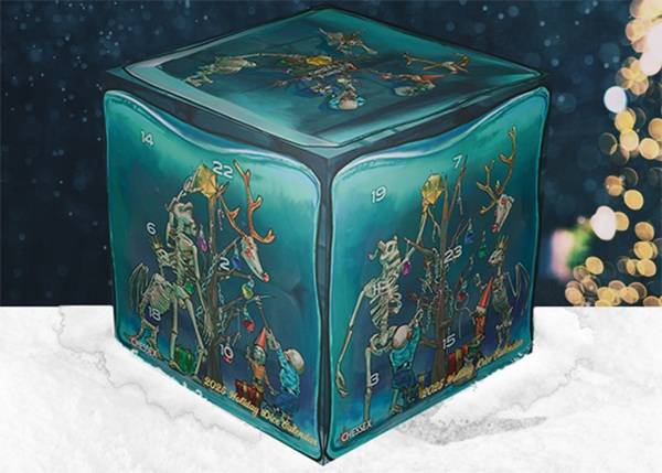 Chessex - Chessex Lab Holiday Dice Calendar 2025 (terningekalender) - !terninger & Tilbehã¸r