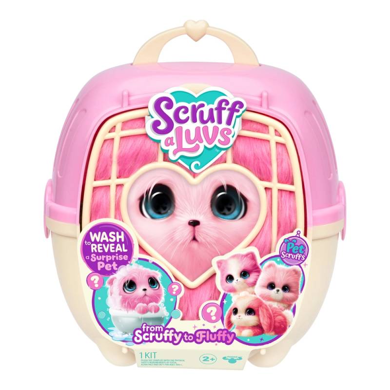 Pink Scruff-A-Luvs Kæledyr - Bog & Idé