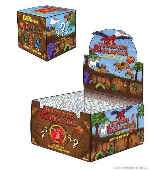 D&d Dungeons & Dragons - Monster Series 1 - Vinyl Mini Figure 8cm - !andet