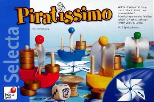Piratissimo - Board Game - B-Rio-354 *crazy Tilbud* - !andre Brã¦tspil
