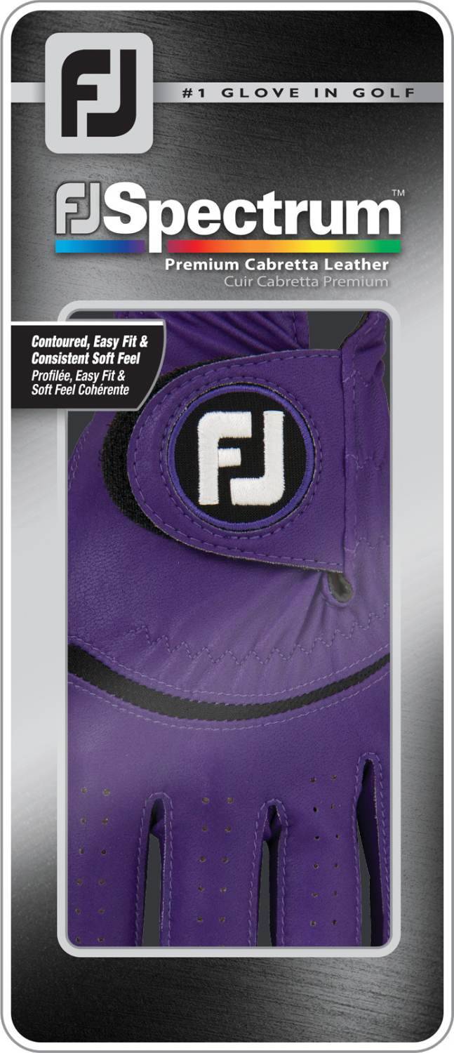 Footjoy Spectrum Læder Herre Golfhandske - Purple - Venstre - Str. L
