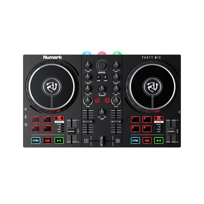 Numark Party Mix Ii - Dj Controller Med Indbygget Diskolys