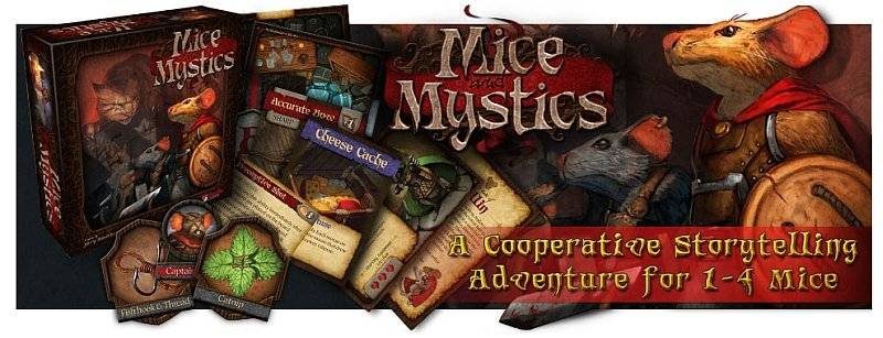 Mice & Mystics - Fantasy Exploration Board Game - !andre Brã¦tspil