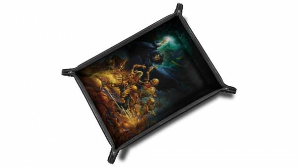 Metallic Dice Games - Dungeons & Dragons (d&d) Masterworks Dice Tray: Jeff Easley - !terninger & Tilbehã¸r