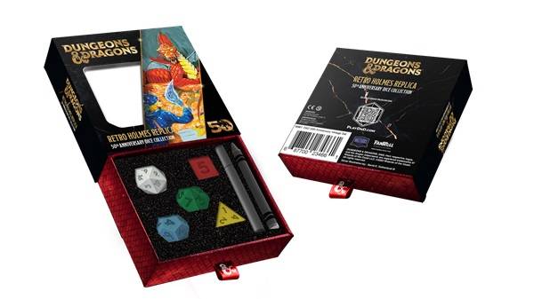 Dice - Terningesã¦t - 5 Terninger - D&d Dungeons & Dragons 50th Anniversary: Vintage Dice Set - !dungeons & Dragons & Pathfinder
