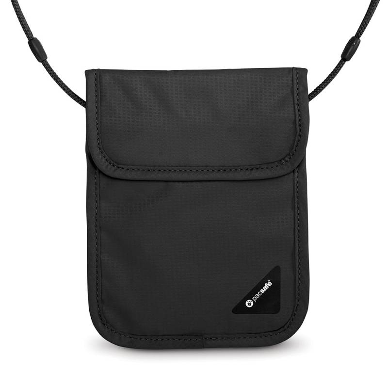 Pacsafe Pengekat Coversafe X75 Neck Pouch Black
