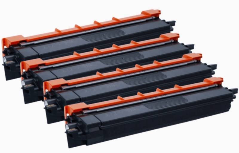 Pakke Sæt Brother Tn248xl  4 Farver Bk-C-M-Y  Alternativ  9900 Sider - Inkpartner Aps