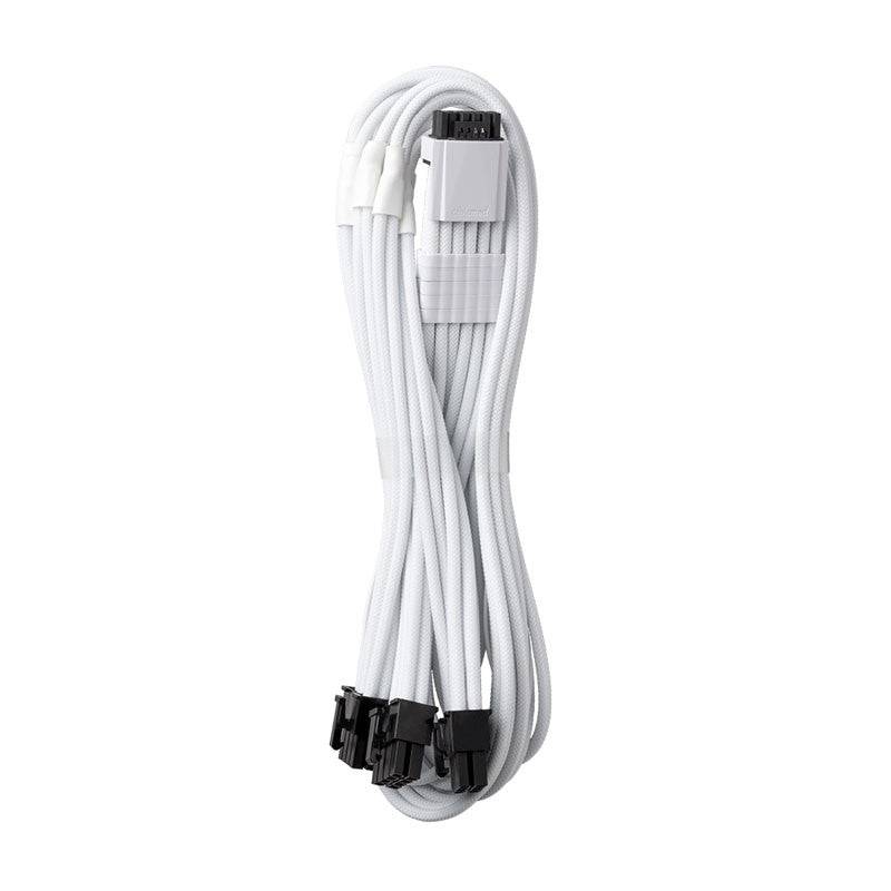 Cablemod C-Series Pro Modmesh 12vhpwr To 3x Pci-E Kabel For Corsair - 60cm, White Kabelforlænger - Geekd.dk