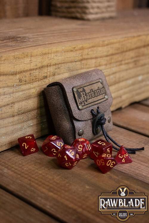 Dice Bag - Barbarian - One Size - Live Rollespil - !live Rollespil - Iron Fortress