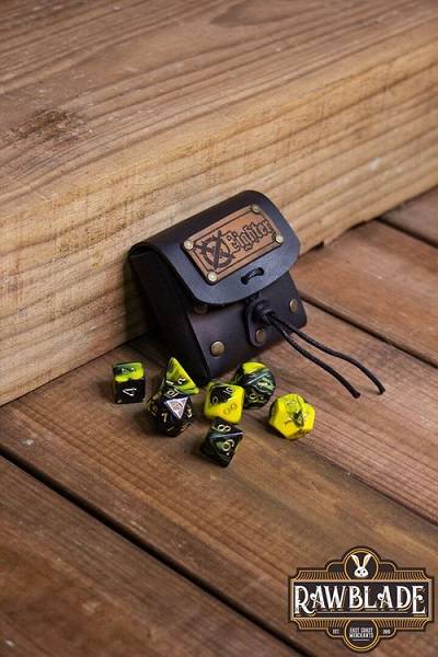 Dice Bag - Fighter - One Size - Live Rollespil - !live Rollespil - Iron Fortress