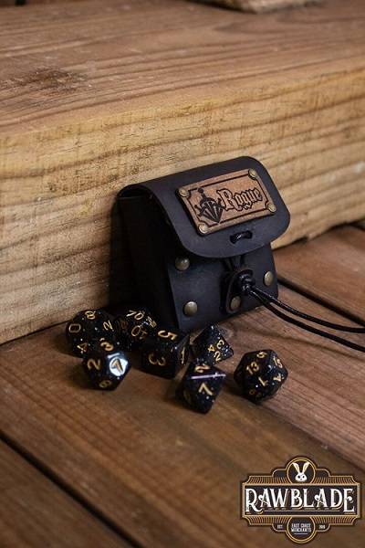 Dice Bag - Rogue - One Size - Live Rollespil - !live Rollespil - Iron Fortress
