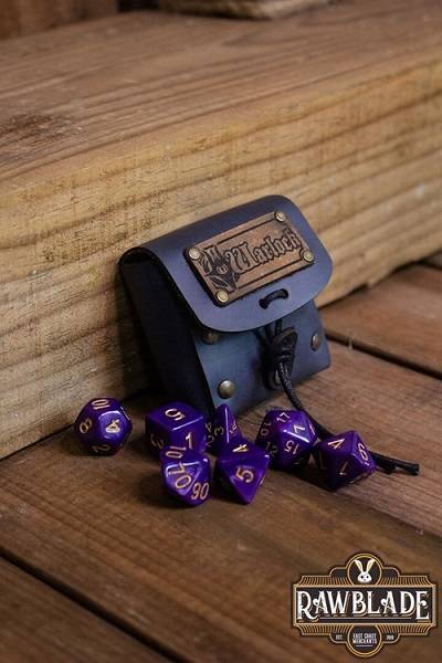 Dice Bag - Warlock - One Size - Live Rollespil - !live Rollespil - Iron Fortress