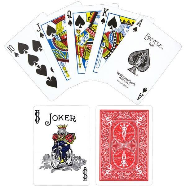 Bicycle Rider Back International, Rød - Us Playingcard Company